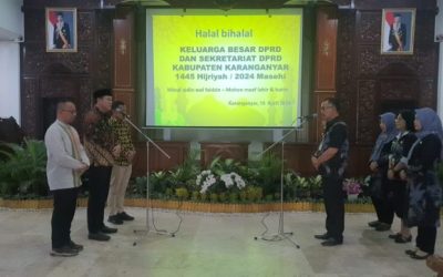 Halal Bi Halal Keluarga Besar DPRD dan Sekretariat DPRD Kabupaten Karanganyar