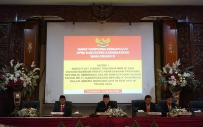 Mengikuti Sidang Tahunan MPR RI dan Mendegarkan Pidato Kenegaraan Presiden Republik Indonesia Dalam Rangka Hari Ulang Tahun Ke 79 Kemerdekaan RI dalam Sidang Bersama DPR RI dan DPD RI Tahun 2024