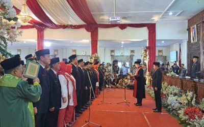 PENGUCAPAN SUMPAH JANJI ANGGOTA DPRD KABUPATEN KARANGANYAR MASA KEANGGOTAAN TAHUN 2024 – 2029