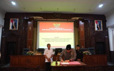 Penyampaian Rancangan Perda Tentang Perubahan APBD Kabupaten Karanganyar Tahun Anggaran 2024