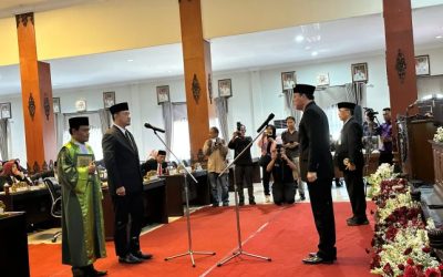 Pengucapan Sumpah/ Janji Pengganti Antarwaktu Anggota DPRD Kabupaten Karanganyar Masa Keanggotaan Tahun 2024 – 2029