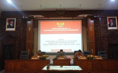Penetapan Calon Wakil Ketua DPRD Kabupaten Karanganyar dari Partai Demokrat Masa Jabatan 2024 2029