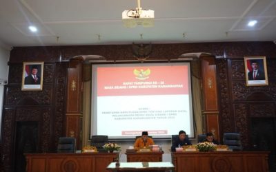 Penetapan Keputusan DPRD Tentang Laporan Hasil Pelaksanaan Reses Masa Sidang I DPRD Kabupaten Karanganyar Tahun 2024