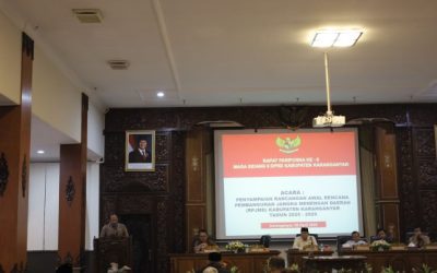 Penyampaian Rancangan Awal Rencana Pembangunan Jangka Menengah Daerah (RPJMD) Kabupaten Karanganyar Tahun 2025 – 2029